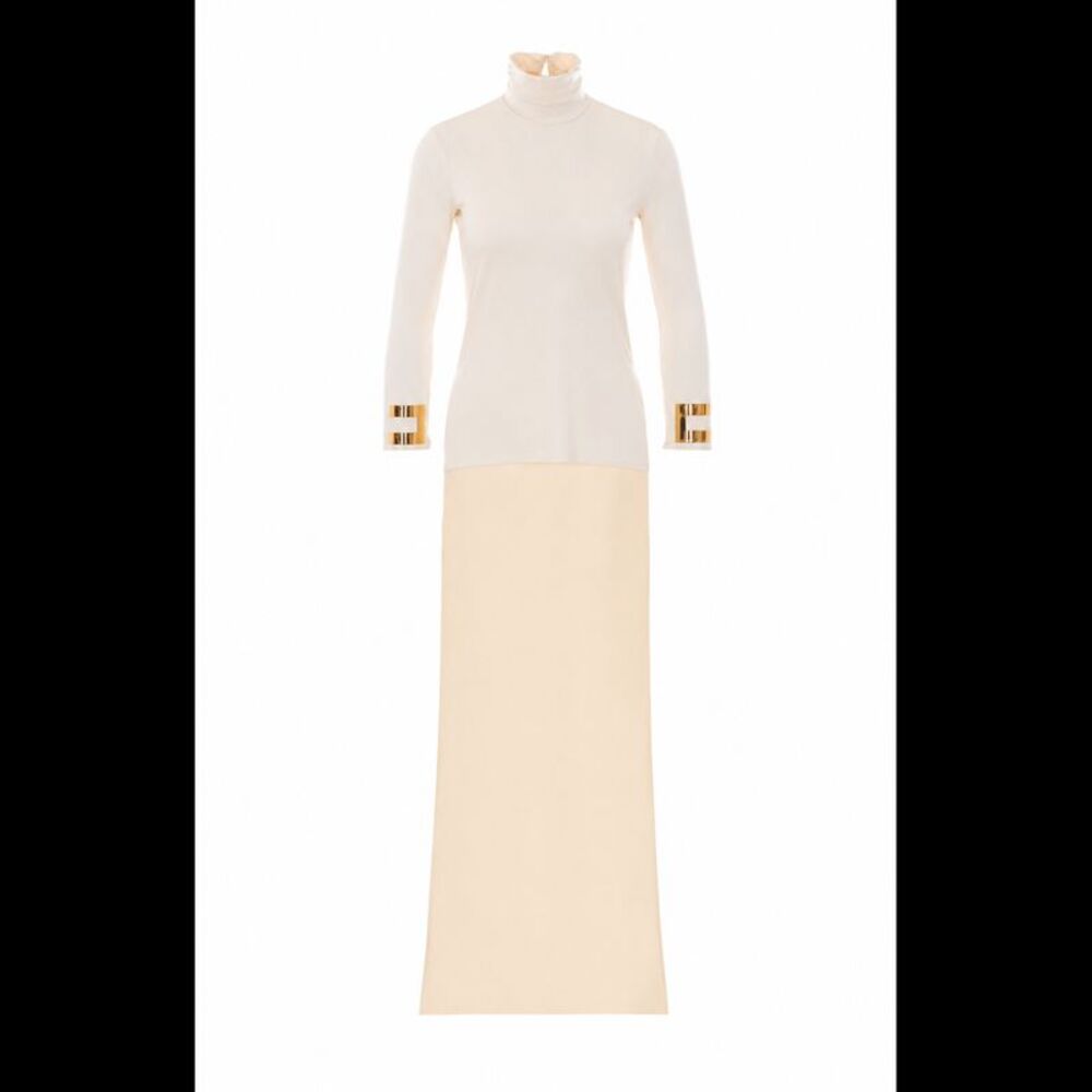 Elisabetta Franchi Women Shiny Jersey Long Sleeves Top